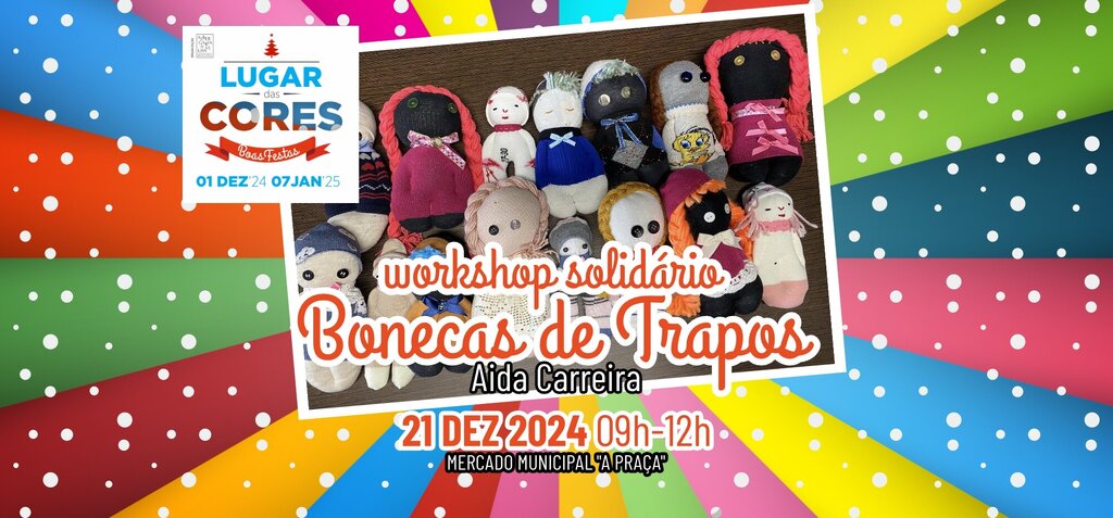 Workshop Solidário Bonecas de Trapos