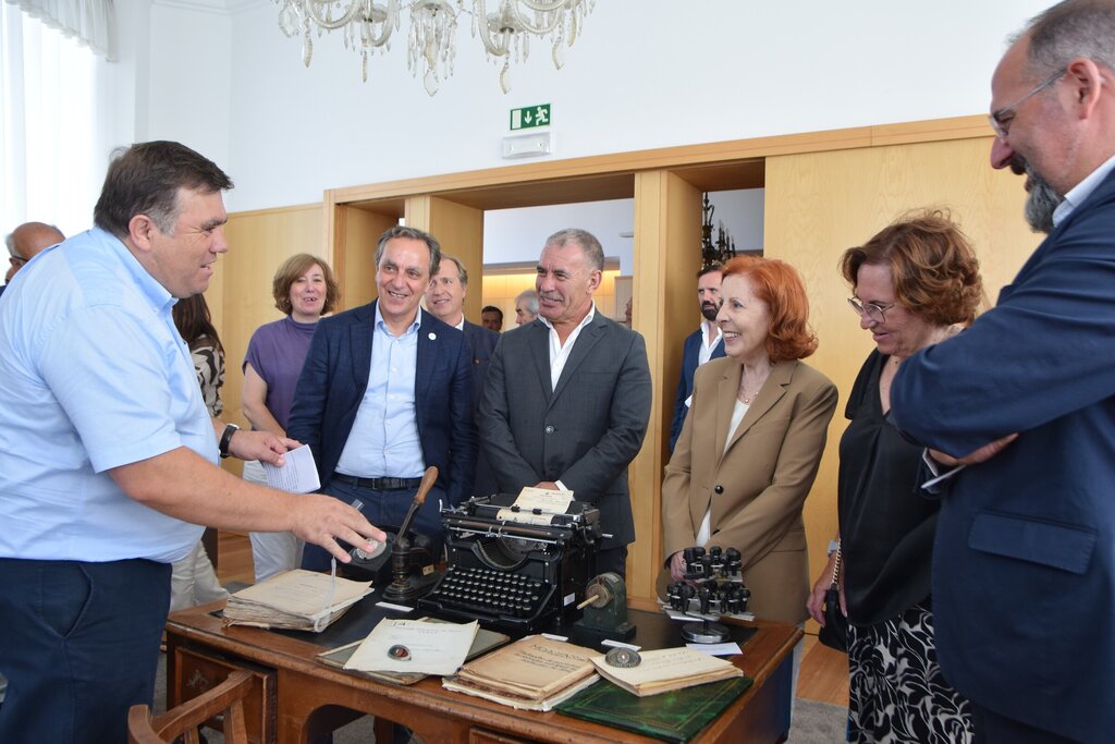 Ministra do Ambiente visita Albergaria-a-Velha para conhecer projeto do Museu e Arquivo Histórico...