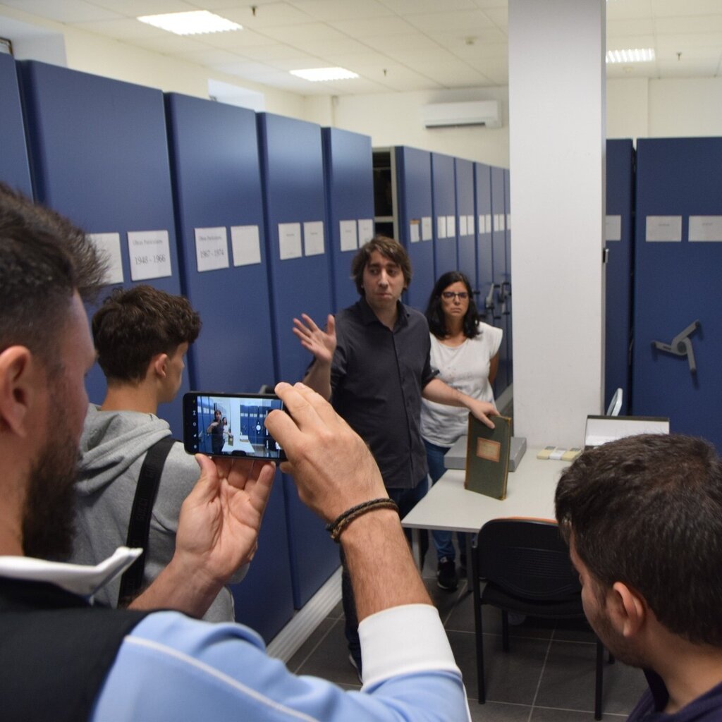 Escola Profissional de Aveiro visitou o Arquivo Municipal